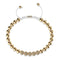 Or 18 carats | Bracelet Gala Pavé de Cristaux | Blanc